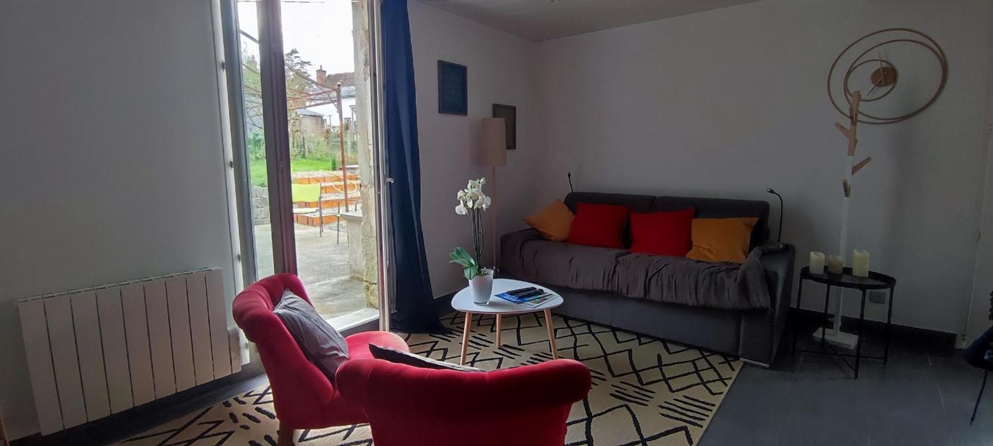Villa Le Petit Prieure Langeais Extérieur photo